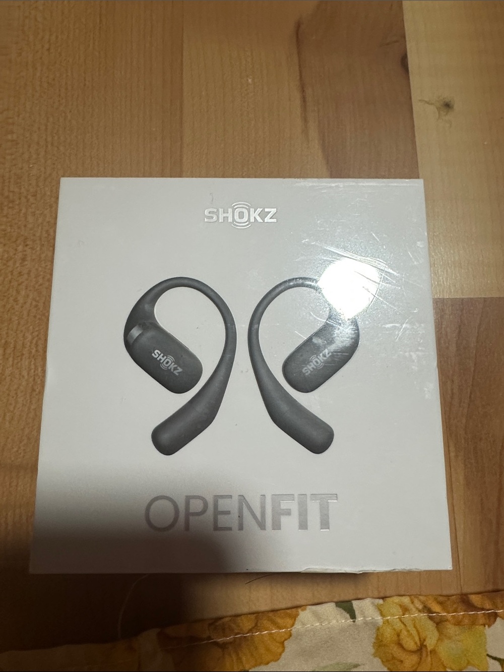 Shokz OpenFit Bone Conduction Headphones — Gray